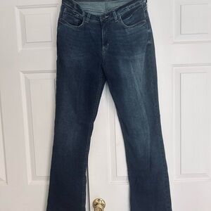 Silver Jeans Women's Boot Cut Dark Blue Denim